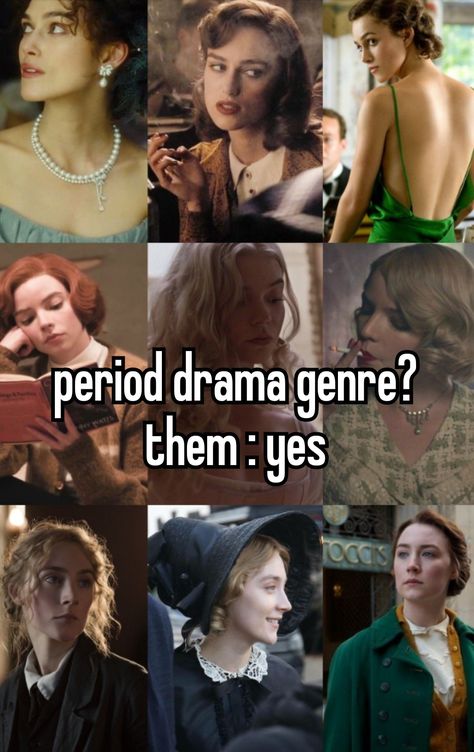 Keira Knightley Period Drama, Period Dramas Movies, Keira Knightley Aesthetic, Period Dramas Aesthetic, Period Drama Movies, Period Films, Period Pieces, Period Piece, Saoirse Ronan