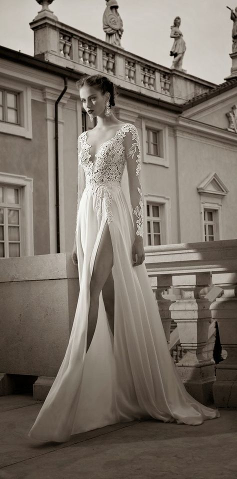 Best Wedding Dresses of 2013 - Belle the Magazine . The Wedding Blog For The Sophisticated Bride Berta Wedding Dress, Berta Bridal, Ellie Saab, Wedding Dresses 2014, Geometric Tattoos, 2015 Wedding Dresses, Arm Tattoos, Wedding Dress Sleeves, Best Wedding Dresses