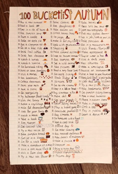 What To Do On A Fall Day, How To Get Fall Vibes, Autumn Stuff To Do, Autumn Todo List, Things To Do Fall List, October Wish List, Autumnal Things To Do, Autumn List Things To Do, Fall And Halloween Bucket List