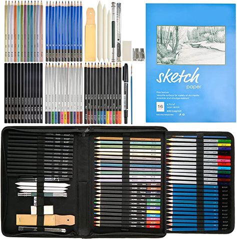 Drawing Items Products, Drawing Equipment Art Supplies, Sketching Tools Art Supplies, Art Pencil Set, Metallic Colored Pencils, Sketching Tools, Art Pencils, Colored Pencil Set, Pencil Painting