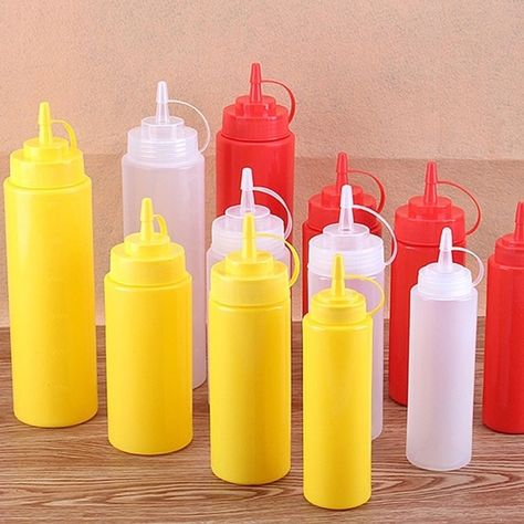 Seasoning Jars, Condiment Dispenser, Eid Al-adha, Salad Sauce, Condiment Holder, Oil Storage, Olive Oil Bottles, Squeeze Bottles, Sauce Tomate