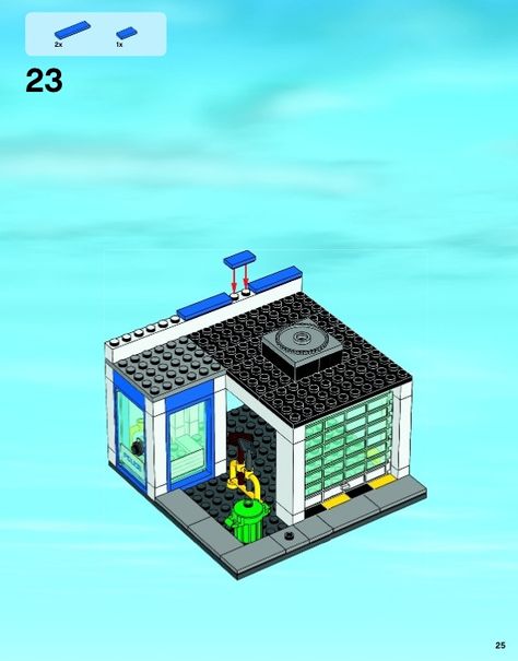 City - Police Station [Lego 60047] Lego Police Station, Lego City Police, Lego Instructions, Police Station, Lego City, Lego Sets, Lego