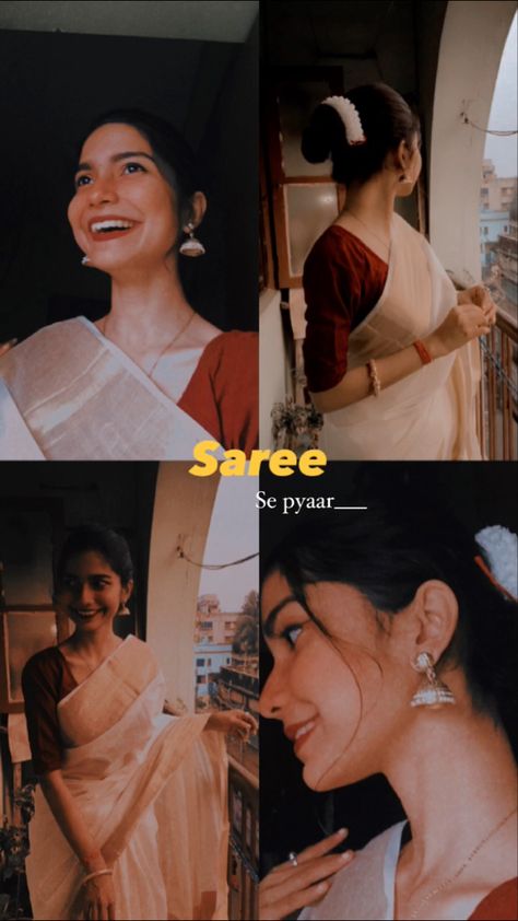 #aesthetic #fashion #indianfashion #southindianfashion #instastory #instastoryideas Saree Pics Poses For Instagram, Saree Poses Caption, Saree Layout Instagram Story Caption, Aesthetic Caption For Saree Pic, Captions For Sadi Pic, Asethic Saree Poses, Half Saree Poses Aesthetic, Saari Quotes For Instagram, Photos In Saree Ideas