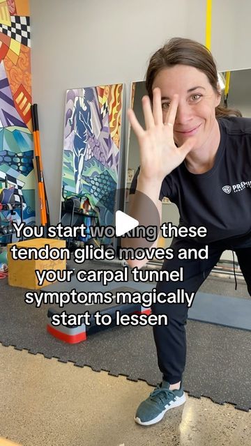 Dr. Katie Clare on Instagram: "Carpal Tunnel Syndrome💫 .  ✋🏻 The wrist is made up of 8 individual small bones called carpals; the way they are arranged gives way to a structure known as the carpal tunnel. Makes sense. . 🤚🏻 Through this tunnel travels the median nerve along with nine flexor tendons. Issues including: . ⚡️numbness/ tingling/ pain in the first 3 fingers ⚡️muscle atrophy (wasting) . ✋🏻 may present when that nerve is compressed within the tunnel by the tendons or on top by the transverse carpal ligament. Generally this is a repetitive motion disorder. . 🤚🏻 So, our focus is to open the carpal tunnel up as much as possible allowing that nerve to travel through uninterrupted. Treatment is aimed at reducing aggravating activities, bracing to avoid flexion, and addressing the Palate Expander, Carpal Tunnel Exercises, Median Nerve, Wrist Exercises, Muscle Atrophy, Hand Exercises, Carpal Tunnel, Electrical Tape, December 11