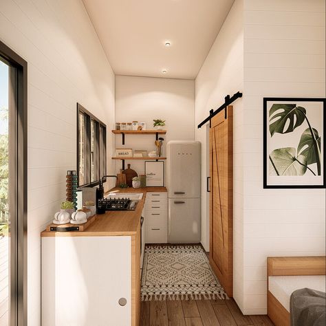 Accessible Bedroom, Tiny Home Build, Tiny Home Floorplan, Inside Tiny Houses, Tiny Home Plans, House Floorplan, Tiny House Camper, Tiny House Talk, Tiny House Builders