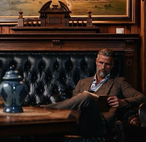 Silver Foxes Men, Gentleman Lifestyle, English Gentleman, Highest Bidder, Gentleman Aesthetic, Clubbing Aesthetic, Men Photoshoot, Mens Fashion Classy, Silver Fox