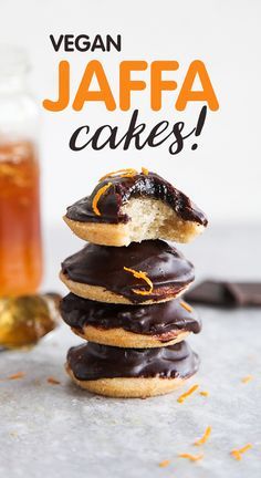 Jaffa Cake Recipe, Jaffa Cakes, Kek Lapis, Jaffa Cake, Vegan Mac And Cheese, Cake Vegan, Vegan Cakes, Desserts Vegan, Vegan Cookbook