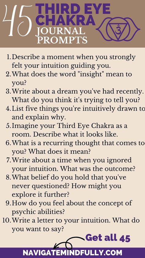 45 Third Eye Chakra Journal Prompts to Strengthen Your Intuition How To Unblock Third Eye Chakra, Third Eye Chakra Journal Prompts, Third Eye Journal Prompts, Journal Prompts For Self Discovery And Healing, Spiritual Prompts, Chakra Journal Prompts, Chakra Journal, Third Eye Chakra Healing, Third Eye Meditation