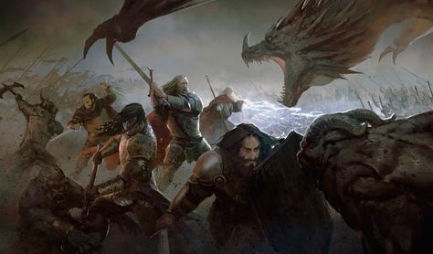 ArtStation - The Battle of the Bands, Felix Ortiz Battle Of The Bands, Fantasy Battle, Image Painting, Drawing Set, Dark Ages, Fantasy Artwork, The Battle, Black Art, Cover Art