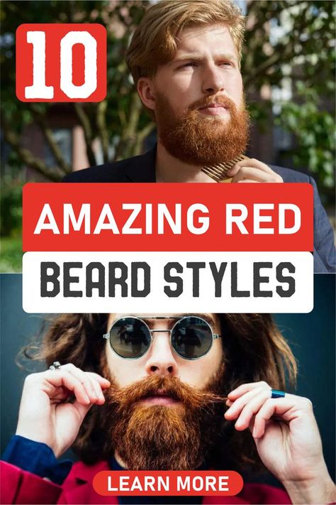 Click and see red beard styles! Beard Trend, Best Beard Styles, Red Beard, Full Beard, Beard Styles For Men, Beard Styles, Beards, Bearded Men, The Modern