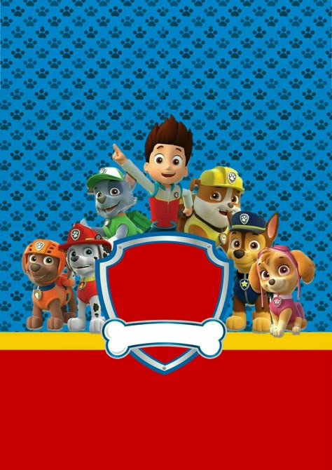 Imprimibles Paw Patrol, Paw Patrol Party Decorations, Paw Patrol Decorations, Paw Patrol Birthday Theme, Paw Patrol Birthday Cake, Super Mario Bros Party, Mario Bros Party, Sparkle Wallpaper, Birthday Cake Topper Printable