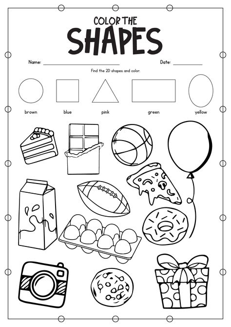 Free kindergarten worksheets