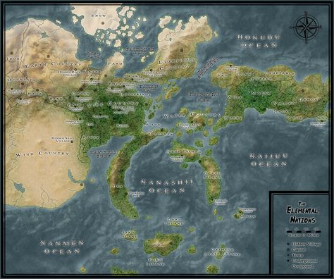 Naruto, World Map Naruto World Map, Sasuke Fanfiction, Naruto World, Fantasy Maps, Fantasy Map, Fictional World, Naruto Oc, Naruto And Sasuke, Naruto Art