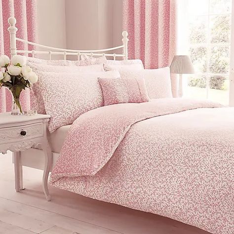 Pink Bed Linen, Pink Duvet, Pink Duvet Cover, Grey Linen Bedding, Shabby Chic Bedroom, Luxury Bedding Sets, Reversible Duvet Covers, Bed Linens Luxury