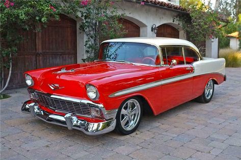 Sold* at Las Vegas 2012 - Lot #644 1956 CHEVROLET BEL AIR CUSTOM 2 DOOR HARDTOP 1956 Chevy Bel Air, 56 Chevy, Resto Mod, 1957 Chevy Bel Air, 1957 Chevy, 1955 Chevrolet, Car Wrap Design, Acura Nsx, Chevy Bel Air