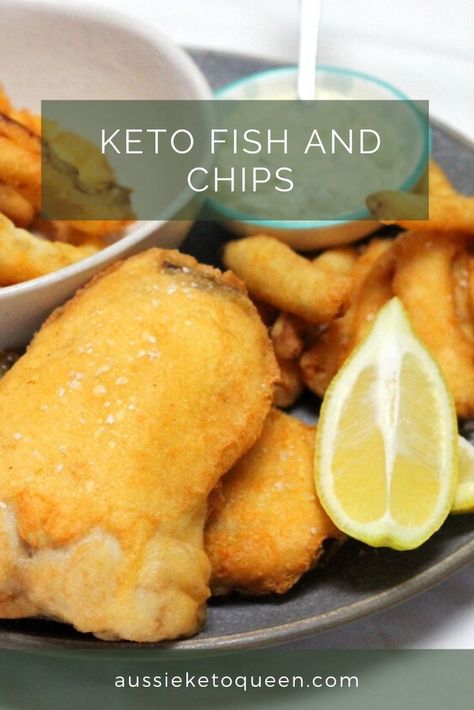 Keto Fish and Chips | Aussie Keto Queen