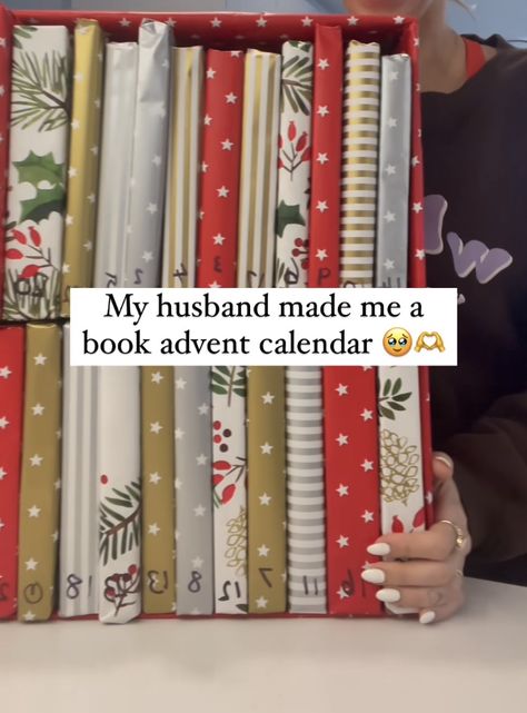 Book Advent Calendar, Calendar Book, Birthday Book, Cosy Christmas, Book Making, Christmas Wishlist, Christmas Baking, Book Lovers Gifts, Book Gifts