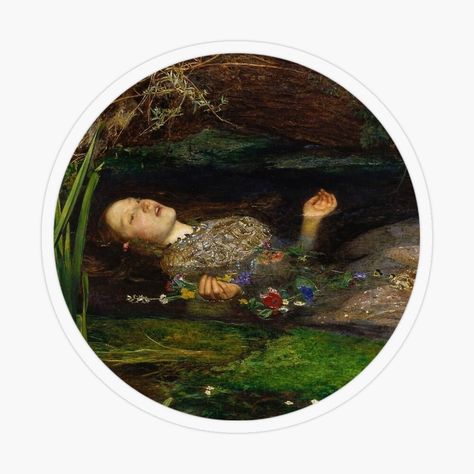 Millais Ophelia, John Everett Millais Ophelia, Picture For Profile, Pre Raphaelite Paintings, Everett Millais, John Everett Millais, Tate Britain, John William Waterhouse, Mary Oliver