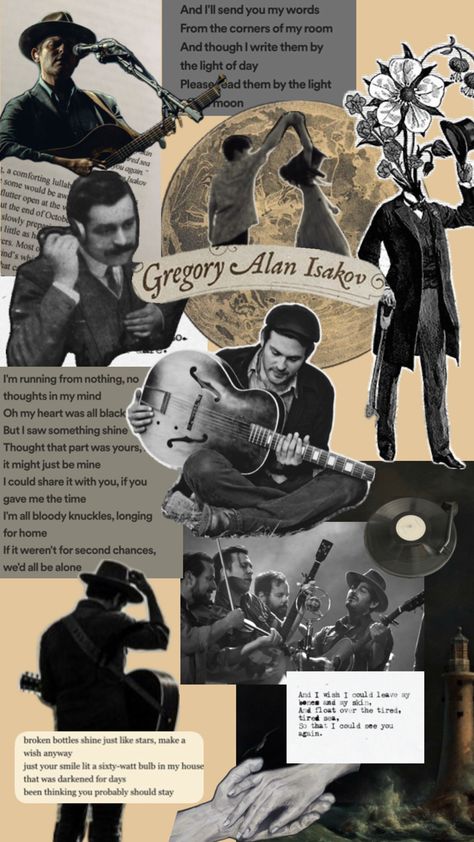 There’s no Gregory Alan Isakov stuff on here, I done had to make my own Gregory Alan Isakov, Dandelion Wine, Oh My Heart, Cover Wallpaper, Music Aesthetic, Red Sea, Music Stuff, Album Covers, Phone Wallpaper