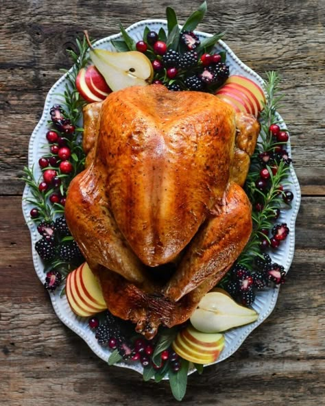 Oven Roasted Turkey, Christmas Turkey, Whole Turkey, Primal Kitchen, Turkey Recipe, Garlic Herb, Herb Butter, Jambalaya, Roasted Turkey