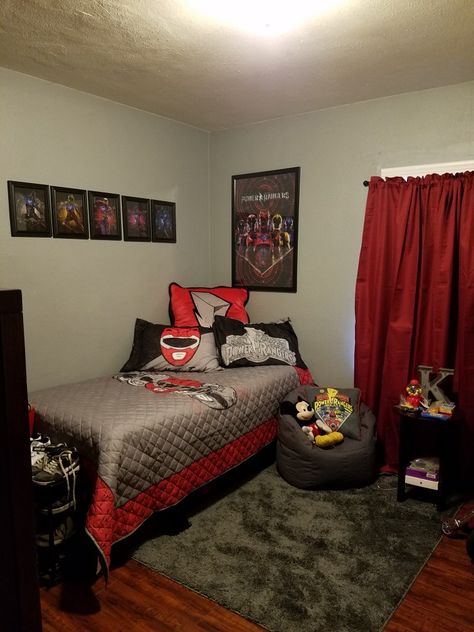 Power Rangers Room Ideas, Power Ranger Bedroom Ideas, Power Ranger Bedroom, Power Rangers Bedroom, Boys Bedroom Makeover, Luxury Room Bedroom, Cars Room, Future Room, Storage House