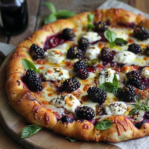 Blackberry, Basil & Ricotta Pizza is an easy and quick healthy All Recipes keto dinner ideas recipes that you can cook if you like . In Tasty Recipes blog we Blackberry Basil Pizza, Blackberry Ricotta Basil Pizza, Blackberry Basil Ricotta Pizza, Blackberry Ricotta Pizza, Blackberry Pizza, Ricotta Cheese Pizza, Blackberry Ricotta, Sticky Chicken Recipe, Ricotta Pizza