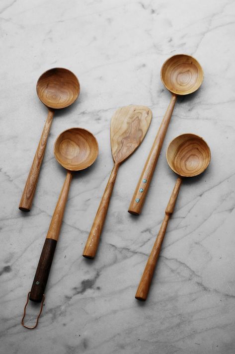 Four Leaf Wood Shop hand carved wooden spoons Hand Carved Wooden Spoons, Spoon Carving, Wooden Kitchen Utensils, Four Leaves, Wooden Spoon, Wooden Kitchen, Four Leaf, Wooden Spoons, Wood Shop