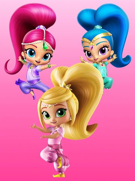 Shimmer And Shine Characters, Big Ponytail, Cartoon Characters Disney, Abby Hatcher, Shimmer Y Shine, Disney Nostalgia, Unicorn Wallpaper Cute, Animated Cute, Male Cartoon Characters