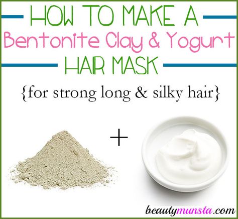 This a bentonite clay yogurt mask for your hair! Please check out the bentonite clay yogurt mask for hair HERE. Don't Miss: Our Ebooks My Favorite Tried & Tested Shea Butter Recipes for Skin, Hair & More 100+ Essential Oil Recipes for Bea utiful Skin, Nails & More The Complete Guide: Essential Oils for Hair … Bentonite Clay Hair, Clay Hair Mask, Natural Beauty Hacks, Yogurt Hair Mask, Mask For Hair, Yogurt Mask, Shea Butter Recipes, Bentonite Clay Mask, Oil For Curly Hair