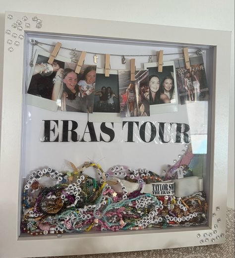 Eras Tour Picture Frame, Eras Tour Memory Box Ideas, Eras Tour Memory, Eras Tour Pictures, Eras Outfits, Taylor Outfits, Taylor Swift Party, Swift Concert, Taylor Swift Tour Outfits