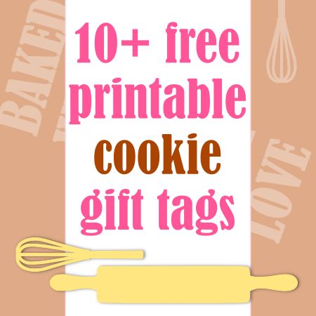 FREE printable baked goods gift tags  - cuuuute for cookie gifts ^^ Bake Sale Sign, Baked Goods Gift, Bake Sale Packaging, Christmas Fonts Free, Bakery Decor, Free Printable Planner Stickers, Labels Printables Free, Cookie Bags, Cookie Packaging