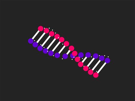 DNA in Motion loading loop life medical animation mograph motiongraphics motion design 3d animation fake 3d animation faux 3d animation dna animation dna Math Animation, Dna Cartoon Art, Dna Animation, Dna Vector, Dna Sequence Art, Dna Background Science, Molecular Genetics, Dna Jewelry, Icon Gif