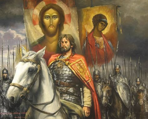 Alexander Nevsky, Fall Of Constantinople, Eastern Roman Empire, Kievan Rus, Historical Warriors, Eastern Roman, Images Of Christ, Historical Illustration, Byzantine Empire