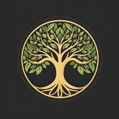 Photo beautiful tree of life digital art... | Premium Photo #Freepik #photo Tree Of Life Logo, Tree Symbol, Logo Tree, Hotel Business, World Tree, Tree Of Life Symbol, Wall Art Diy Paint, Tree Vector, Tree Of Life Art