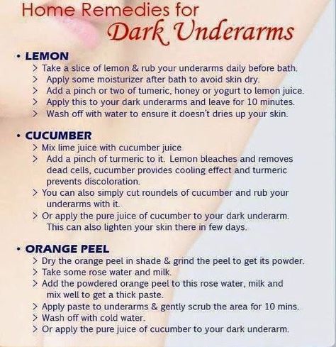 Underarms Whitening, Get Rid Of Dark Armpits, Rid Of Dark Underarms, Hyperpigmentation Black Skin, Armpit Rash, Apple Cider Vinegar Hair Rinse, Skin Lightening Diy, Dark Elbows, Natural Remedies For Migraines