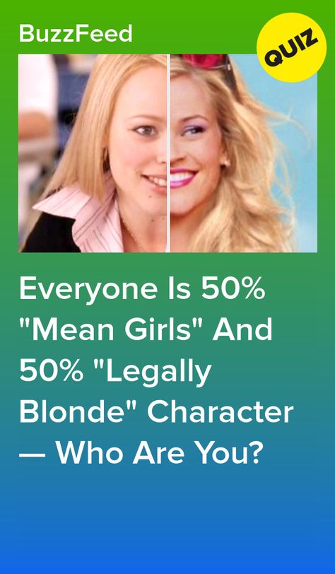 Everyone Is 50% "Mean Girls" And 50% "Legally Blonde" Character — Who Are You? Paulette Legally Blonde, Movies Like Legally Blonde, Legally Blonde Characters, Legally Blonde Outfits, Legally Blonde Quotes, Legally Blonde 2, Blonde Hair Characters, Personality Quizzes Buzzfeed, Blonde Movie