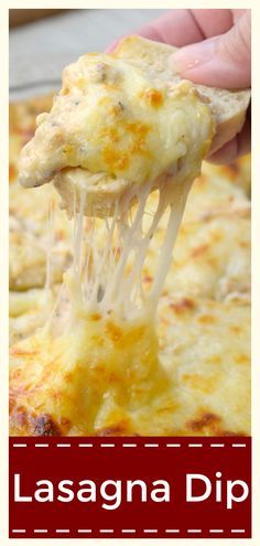 Lasagna Dip A quic Lasagna Dip Recipe, Lasagna Dip, Recipe Lasagna, Quick And Easy Appetizers, Dinner Appetizers, Easy Appetizer Recipes, Dip Recipe, Best Appetizers, Dip Recipes