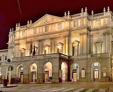 La Scala Milan Opera House, Study Abroad Europe, Architectural Artwork, Things To Do In Milan, Antonio Salieri, To Do In Milan, Human Settlement, Last Supper, Messina