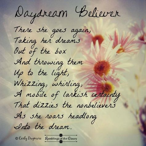 ☮ * ° ♥ ˚ℒℴѵℯ cjf Daydream Believer, There She Goes, Dream Dream, Dream Weaver, Keep Dreaming, The Dream, Free Spirit, Life Is Beautiful, Love Life