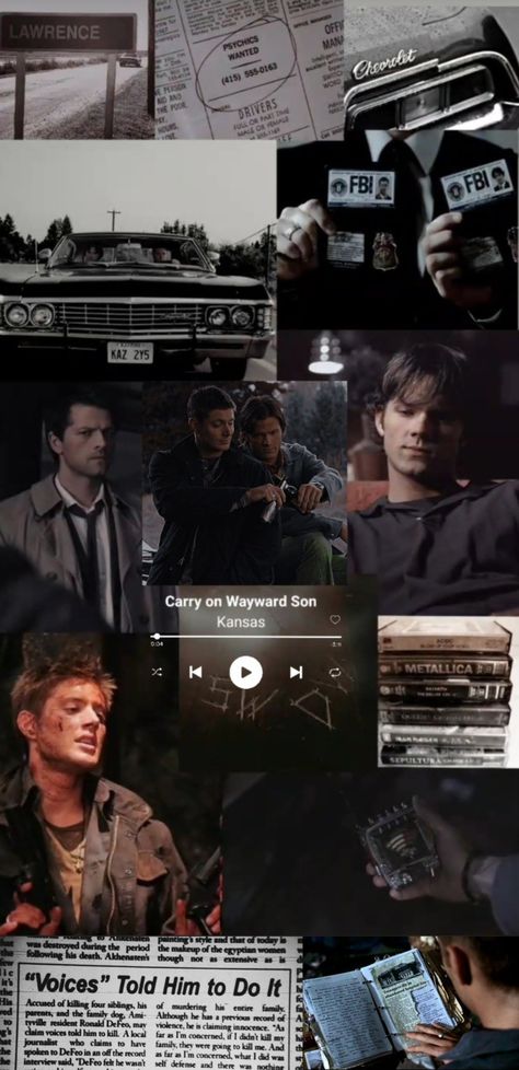 Dean E Sam Winchester, Supernatural Collage Wallpaper, Supernatural Dean Wallpaper, Dean And Sam Winchester Wallpaper, Supernatural Phone Wallpaper, Supernatural Wallpaper Backgrounds, Supernatural Castiel Wallpaper, Dean Winchester Wallpaper Iphone, Sam And Dean Winchester Wallpapers