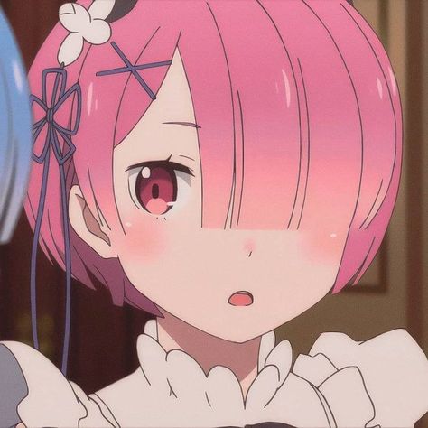 Ram Re Zero, Ram And Rem, Pink Hair Anime, Rich Art, Girl With Pink Hair, Glowing Art, Popular Anime, Re Zero, Bungo Stray Dogs