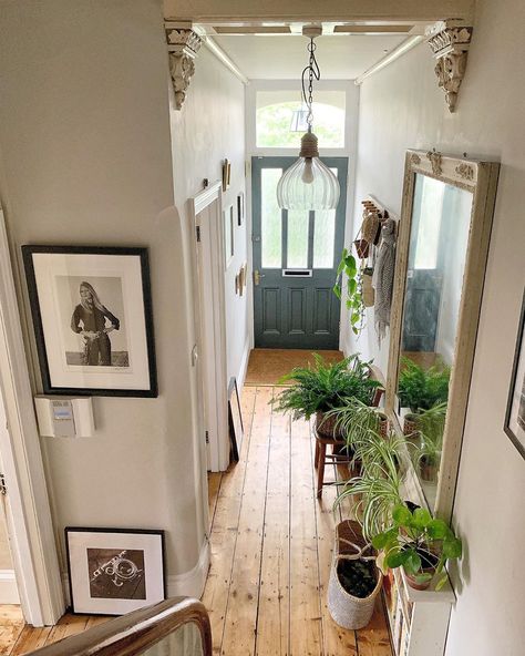 Victorian Terrace Hallway, Terrace Hallway, Terraced House Interior, Victorian Living Room Decor, Edwardian Hallway, Victorian Hallway, Victorian Terrace House, Victorian Living Room, Decor Hallway