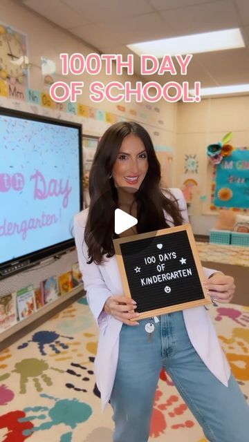 Kindergarten Teacher Classroom, 100th Day Of Kindergarten, School Classroom Ideas, Teacher Inspiration, 100th Day Of School, Kindergarten Teacher, Classroom Setup, January 27, Future Classroom