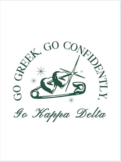 Kappa Delta Graphic Design, Kappa Delta Merch, Kappa Delta Aesthetic, Kappa Delta Graphic, Sorority Buttons, Big/little Baskets, Sorority Art, Sorority Pr, Sorority Designs