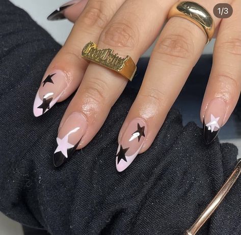 College Nails, Acrylic Nails Almond Shape, Stylish Nails Designs, Simple Gel Nails, Summery Nails, Casual Nails, Classy Acrylic Nails, Really Cute Nails, Almond Acrylic Nails