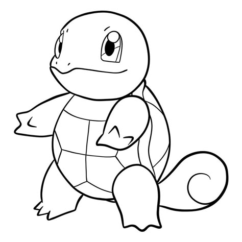 How to draw Pokemon characters - SketchOk Christmas Pokemon, Water Type Pokemon, Pokemon Sketch, Pokemon Blue, Pokemon Tattoo, Water Drawing, Pokemon Coloring Pages, Type Pokemon, Pokemon Coloring