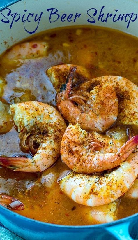 Beer Shrimp, Lobster Dishes, Shrimp Appetizers, Shrimp Recipes For Dinner, Party Appetizers Easy, Seafood Appetizers, Shrimp Recipes Easy, Spicy Shrimp, Shrimp Dishes