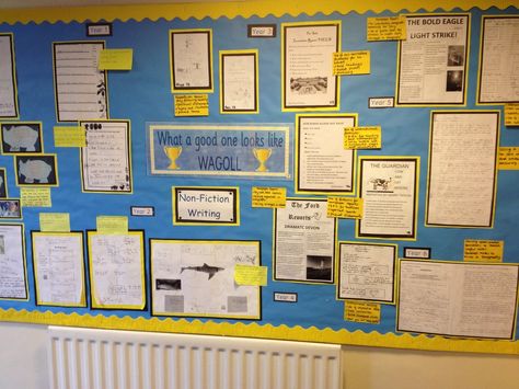 Wagoll Wall, Bold Eagle, Working Wall, Visible Learning, Formative Assessment, The Guardian, Assessment, Writing, Wall