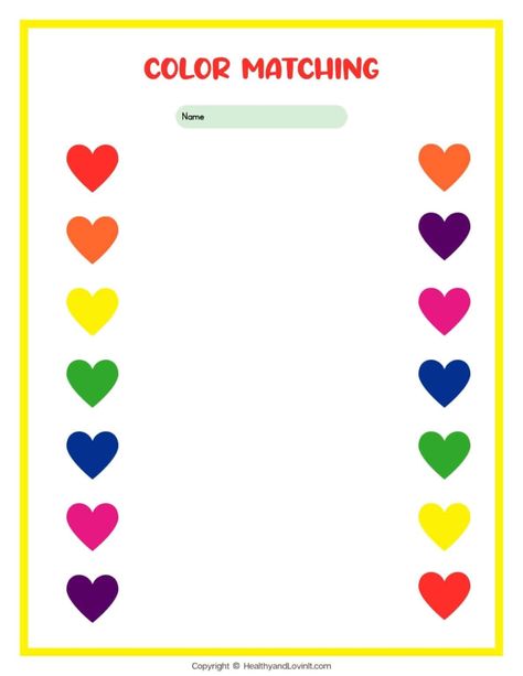 Colour Matching Printable Free, Color Match Worksheets For Preschool, Pre K Matching Worksheets, Kindergarten Matching Worksheets, Activity Sheet For Preschoolers, Matching Type For Kindergarten, Color Practice Worksheet, Pre Schooler Worksheet Colors, Color Matching Worksheet