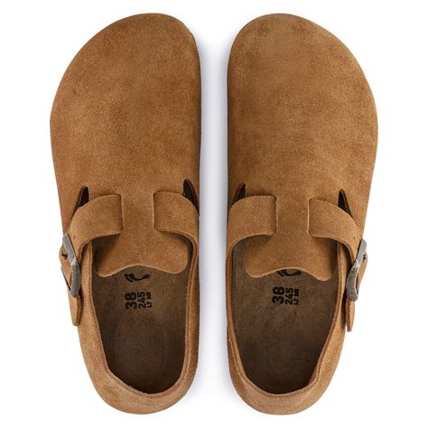 London Suede Leather Boston Shoes, Birkenstock London, Birkenstock Women, Walking Boots, Fishing Outfits, Eva Sole, Hip Bag, Suede Sandals, Fishing Accessories